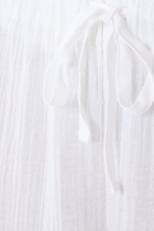 Organic Cotton Lofty Gauze Wide-Leg Pants
