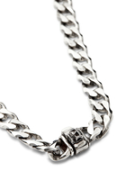Thick Necklace Skull Clasp