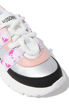 Kids Leather Low-Top Sneakers