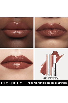 Rose Perfecto Shine Serum Lipstick