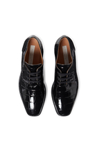 Limited-Edition Elyse 80 Crocodile Platforms 