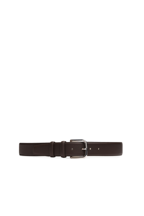 Stitch Edge Leather Belt