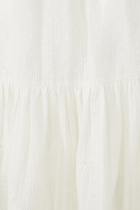 Kids Scalloped Maxi Skirt