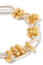 Two-Tone Knot Bracelet