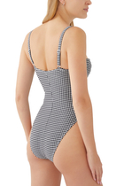 Gingham One-Piece Swimsuit