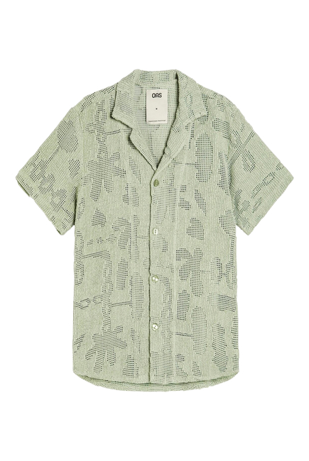 Galbanum Cuba Crochet Shirt
