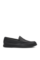 Tumbled-Leather Moccasins