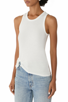 Tank Top with Signature Piercing