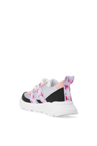 Kids Leather Low-Top Sneakers