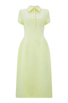 The Ultimate Muse Collared Midi Dress 