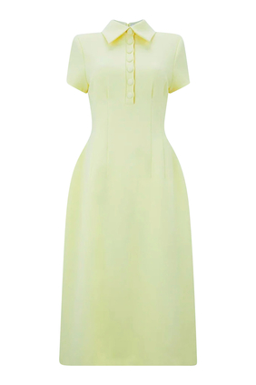 The Ultimate Muse Collared Midi Dress 