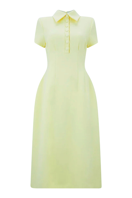 The Ultimate Muse Collared Midi Dress 