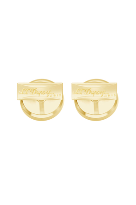 Signature Logo Lacquer Cufflinks