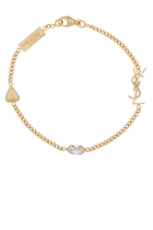 Opyum Heart Charm Bracelet