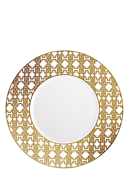 Monogram Dinner Plate