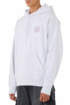 Sprayed Logo Hoodie