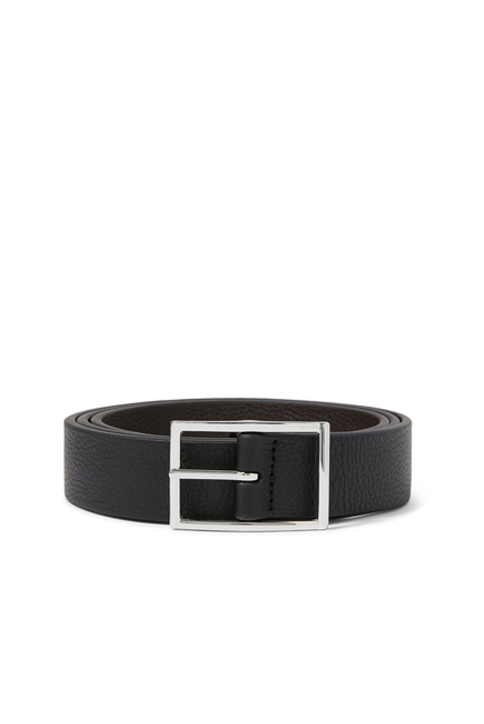 Reversible Leather Belt