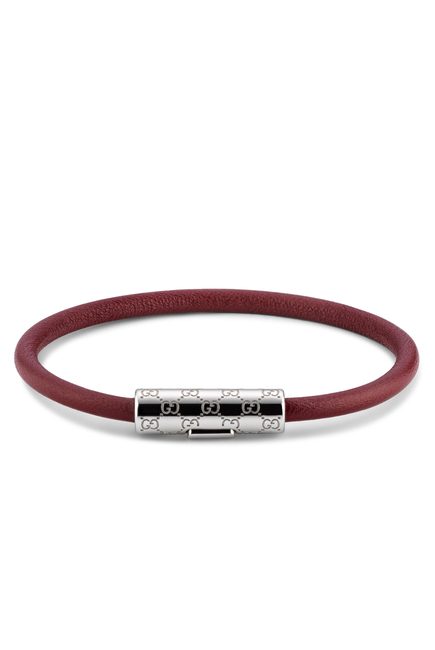 GG Detail Bracelet, Silver