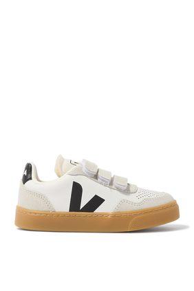 Kids V-90 Leather Sneakers