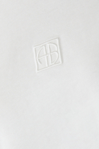 Myers Cropped Framed Monogram T-Shirt