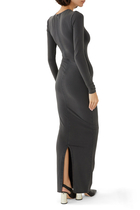 Long Sleeves Maxi Dress