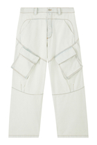 Wide Cargo Jeans