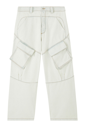 Wide Cargo Jeans