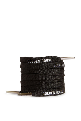 Kids Black Cotton Laces