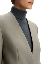  Zip-Detail Blazer