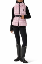 Emilion Square-Quilted Down Vest