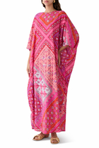 Festa Print Long Kaftan