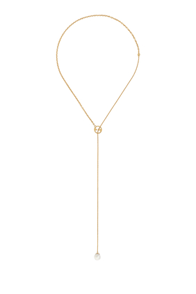 Blondie Pearl Drop Necklace