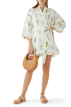 Greenhouse Floral Robe