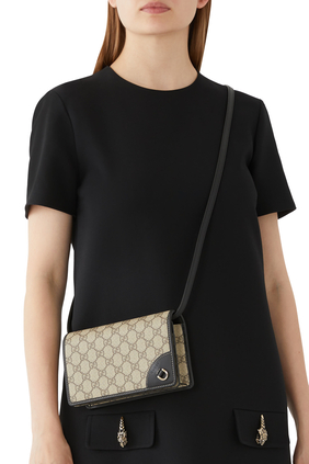 GG Emblem Super Mini Shoulder Bag