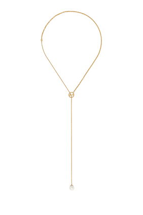 Blondie Pearl Drop Necklace