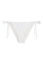 Monogram Pointelle Bikini Bottoms
