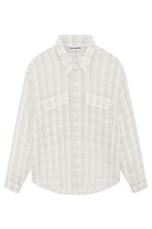 Checked Slubby Shirt
