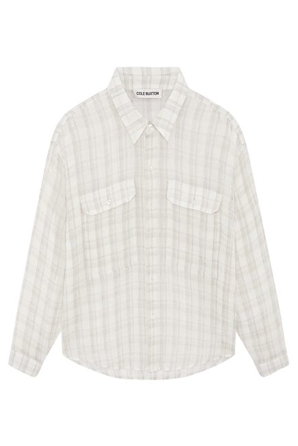 Checked Slubby Shirt