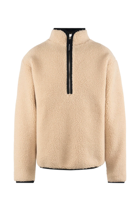  Half-Zip Wool Pile Fleece