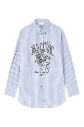 Stripe Logo Shirt