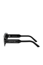 DiorSignature B8U Black Oval Sunglasses