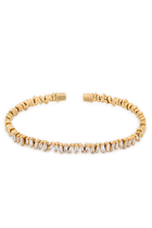 Classic Diamond Bangle, 18K Yellow Gold 