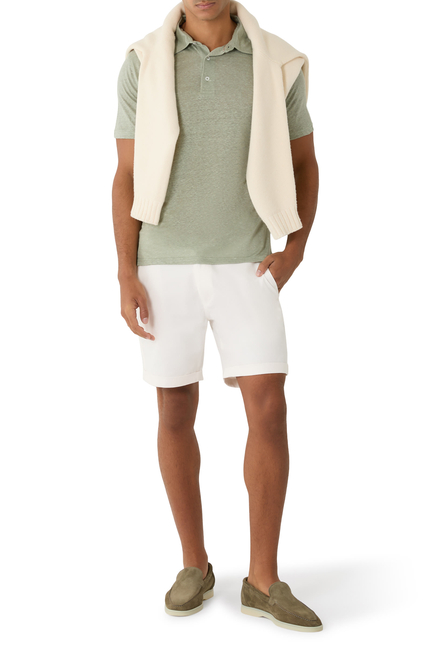 Linen Polo Shirt