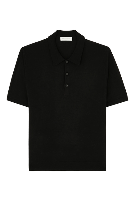 Merino Wool Polo Shirt
