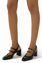  Banana Patent Leather 60 Slingback Mary Janes 