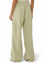 Bookish Flower Cargo Sweatpants