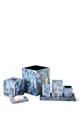 Francesca Shell and Brass Liquid Dispenser