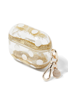 Polka Dot Liquid Glitter Airpods Pro Gen 2 Case 