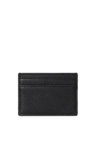 Logo Leather Card Case