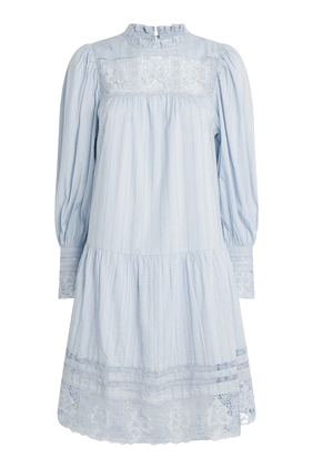  Colette Long Sleeve Mini Dress 